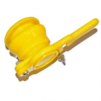 Robinet en plastique - jaune